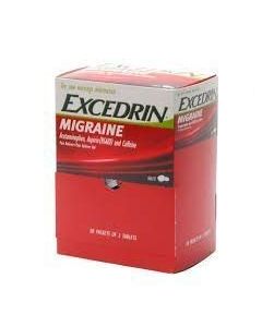 Excedrin migraine 50 Pack of 2 Capletsper Pack Counter Single dose Box