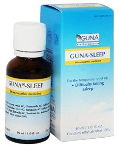 GUNA Sleep Homeopathic Natural Sleep Support Aid - 1 Ounce